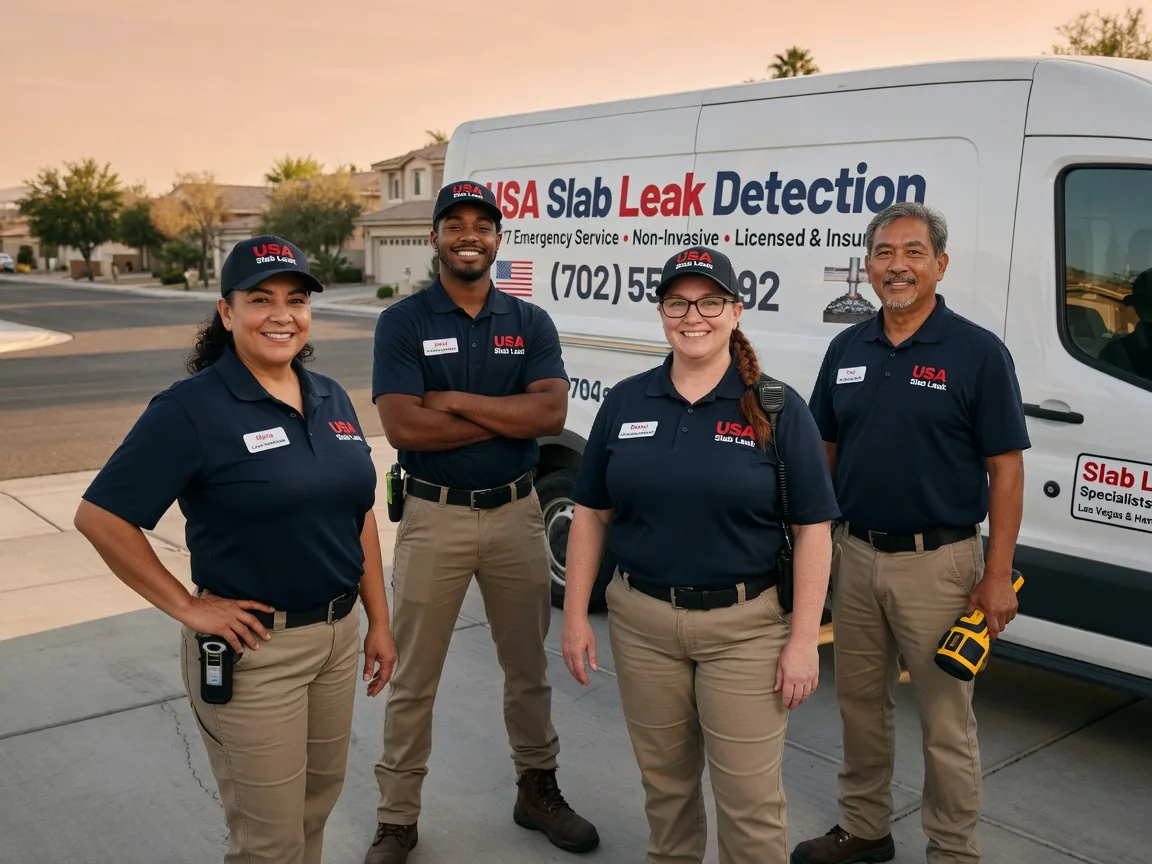 Slab Leak Repair company in Nellis Afb, NV